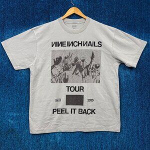 Nine Inch Nails Peel It Back 25 Tour Industrial Metal Tee XL